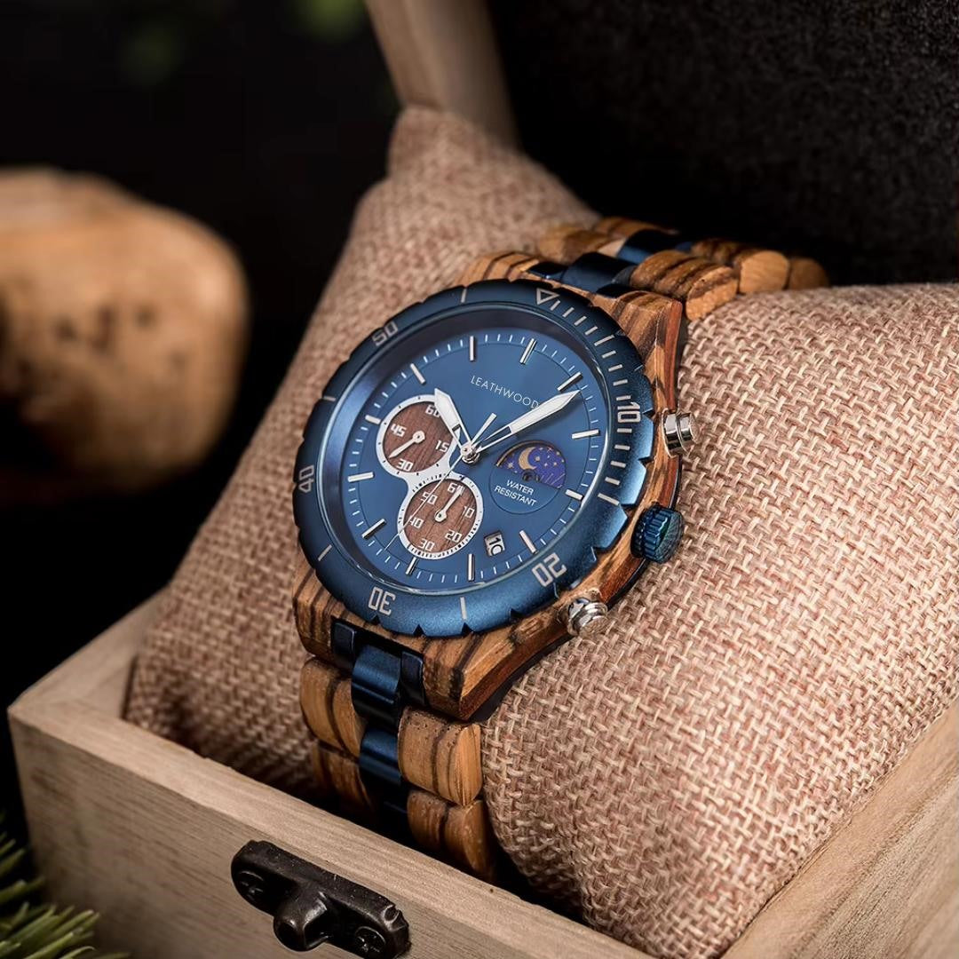Neptune - Wooden Watch