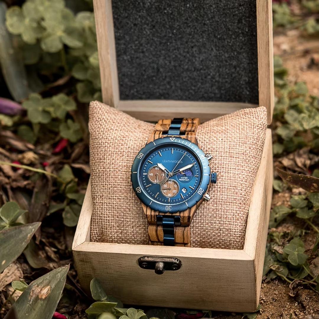 Neptune - Wooden Watch