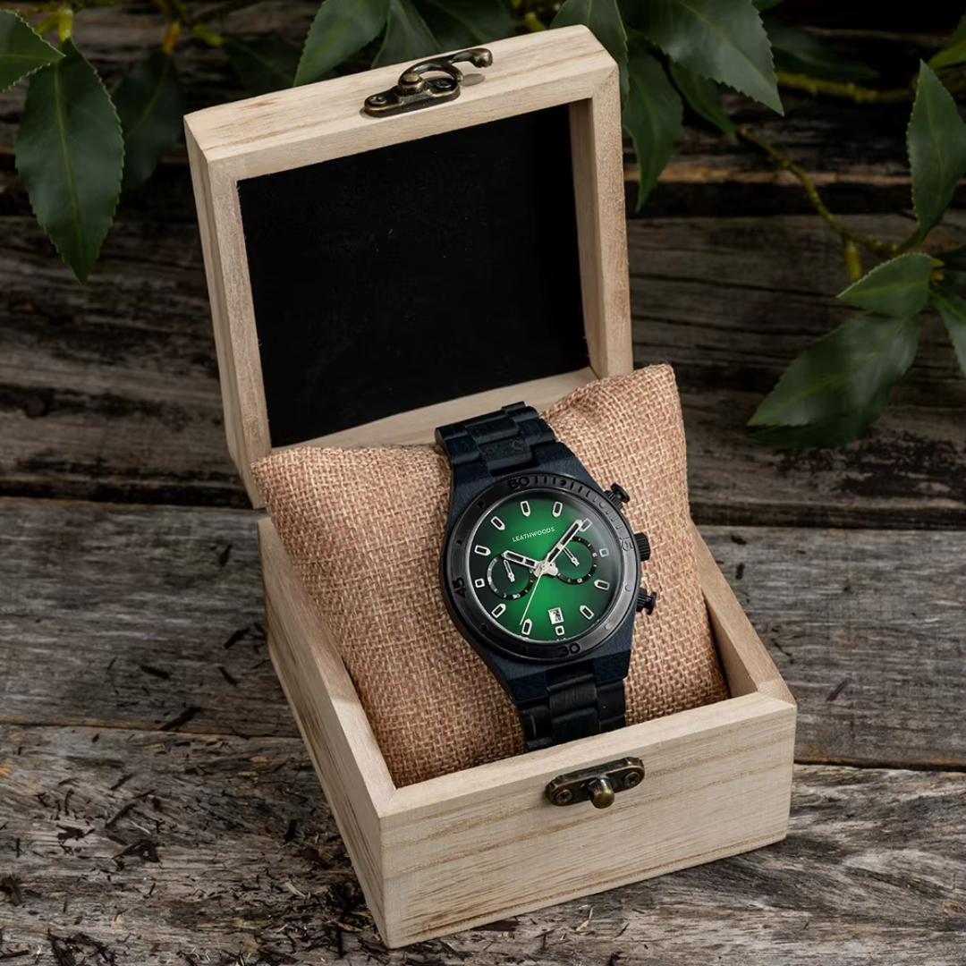 Emerald - Wooden Watch