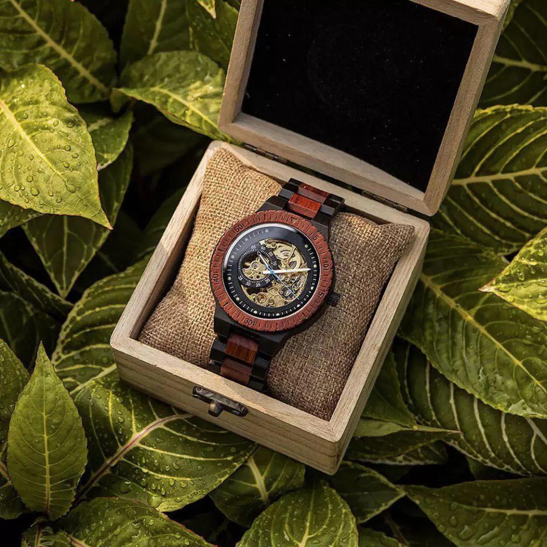 Macaw - Wooden Watch