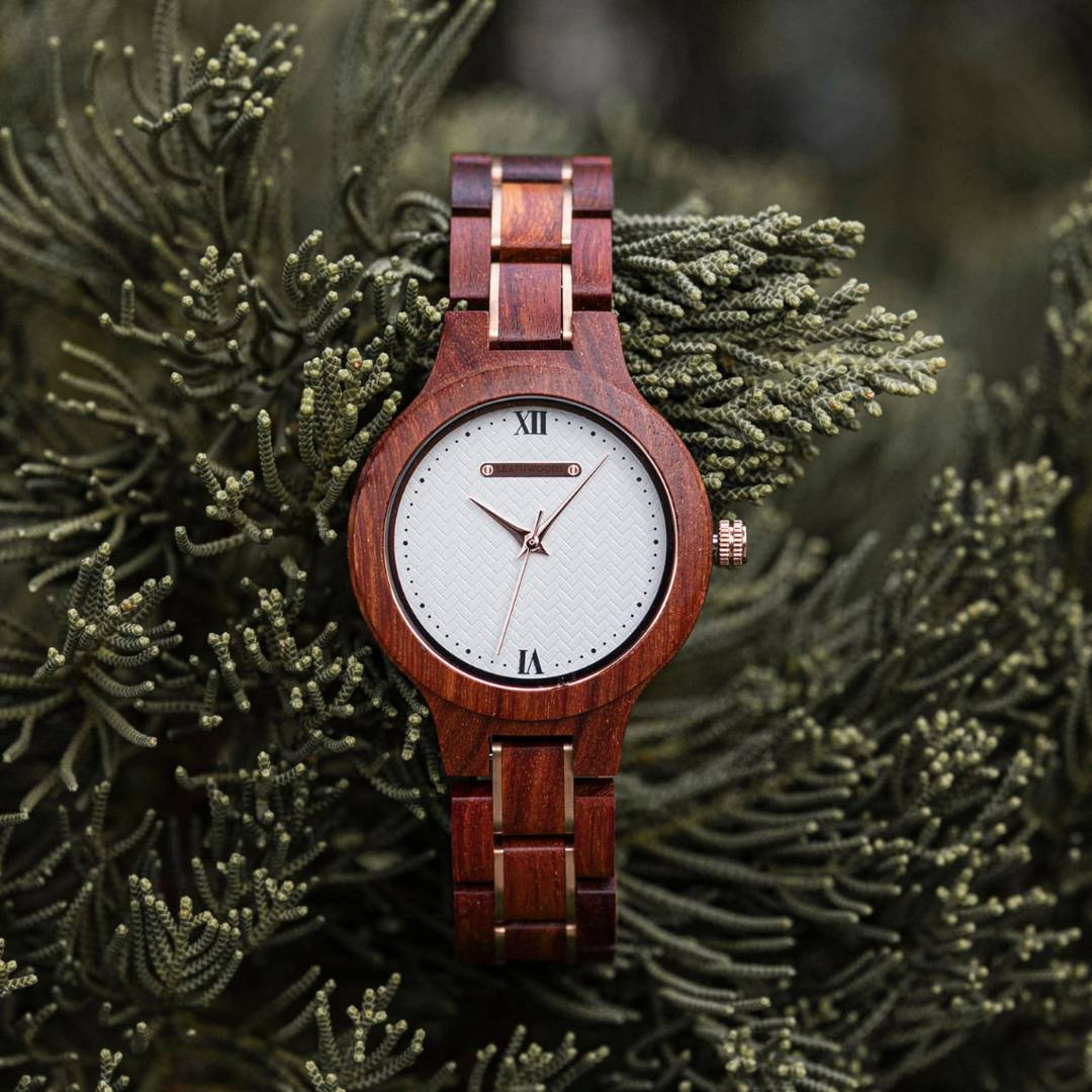 Scarlet - Wooden Watch