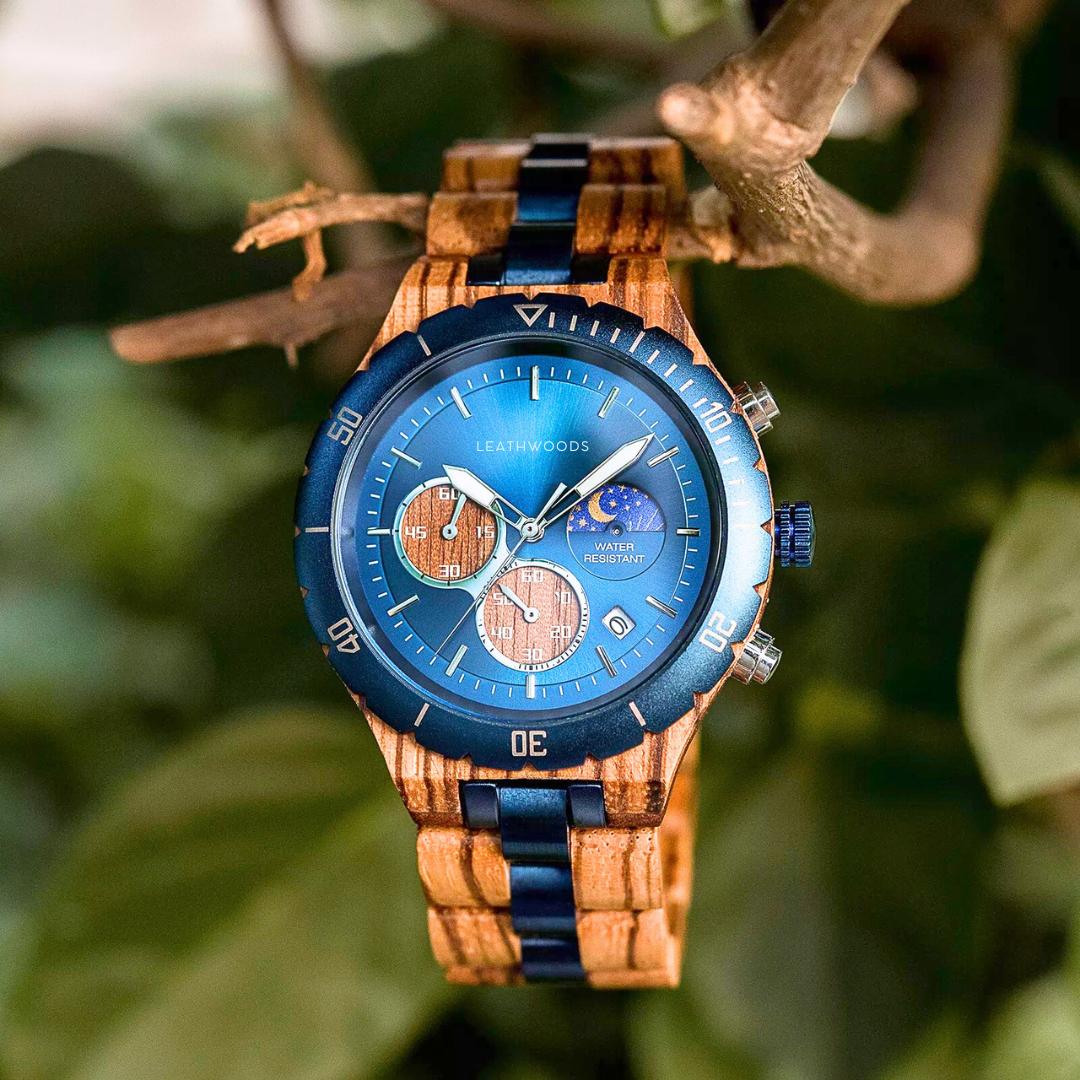Neptune - Wooden Watch