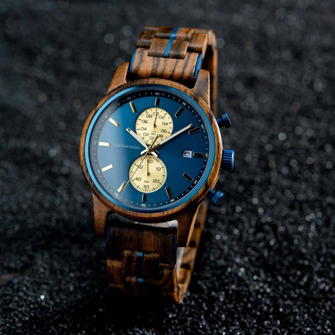 Blue Jay - Wooden Watch