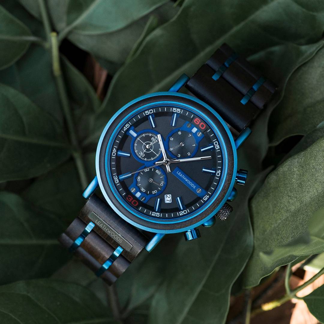 Azure - Wooden Watch