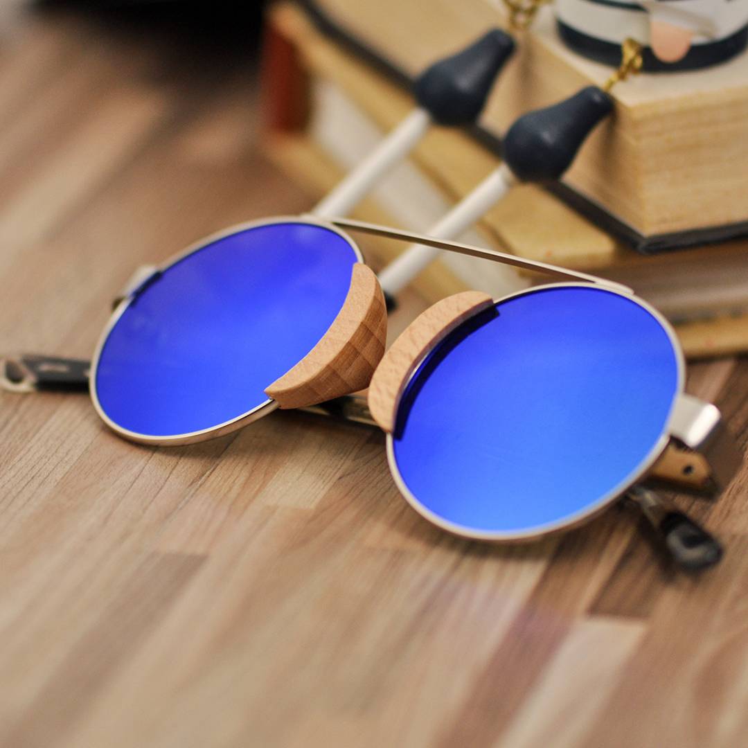 Mist - Wooden Sunglasses