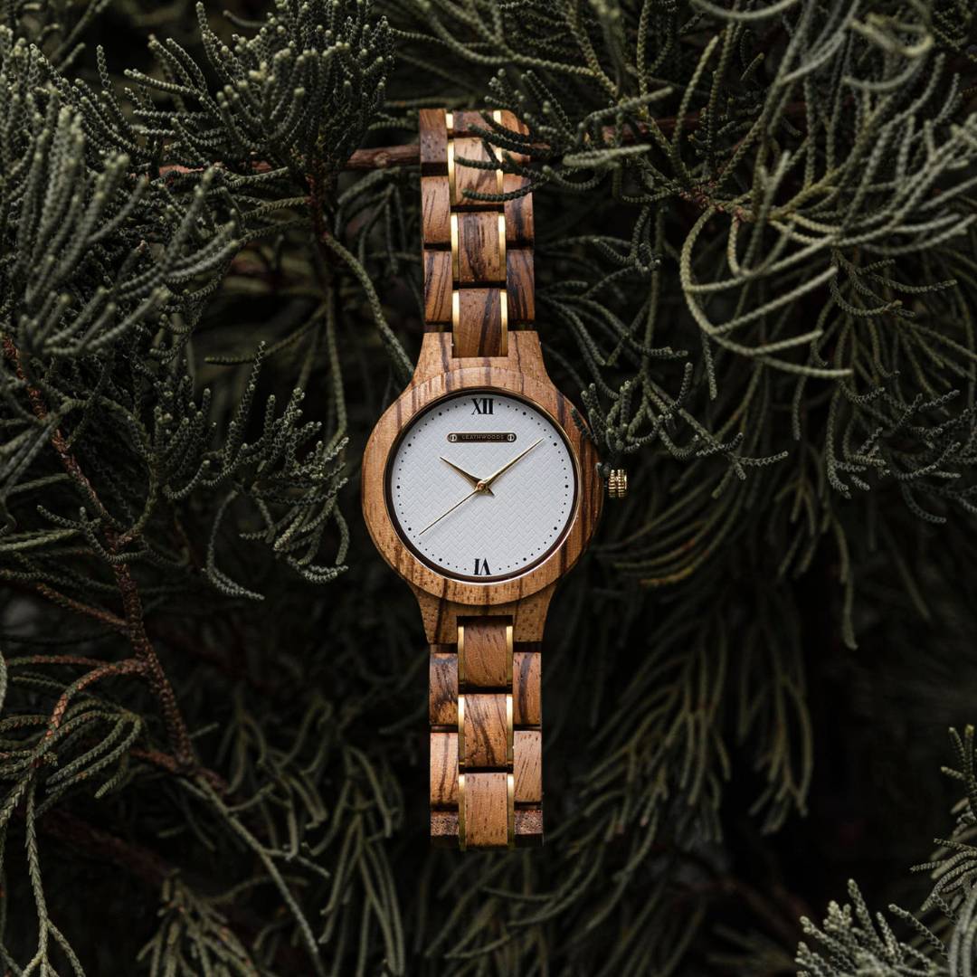 Zebra - Wooden Watch