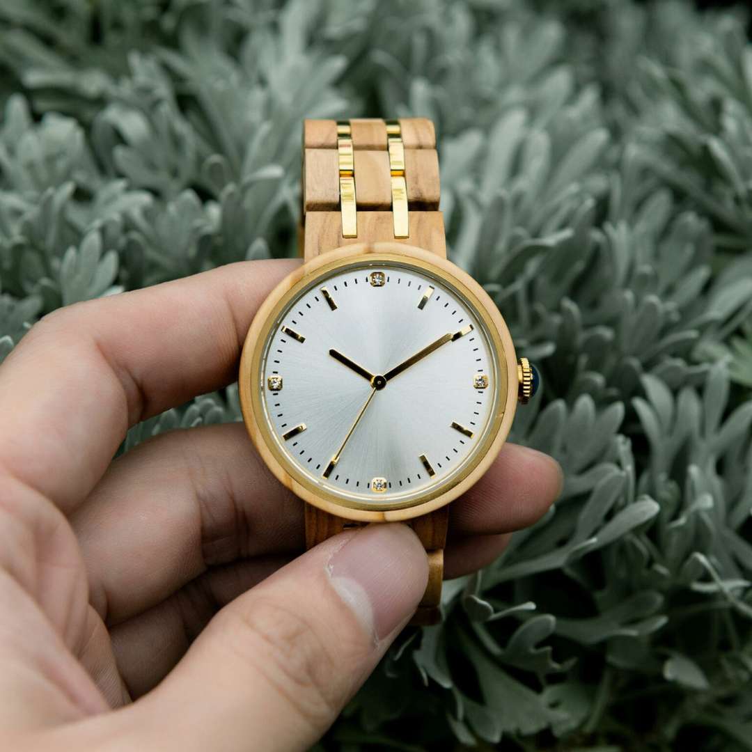 Olivia- Wooden Watch