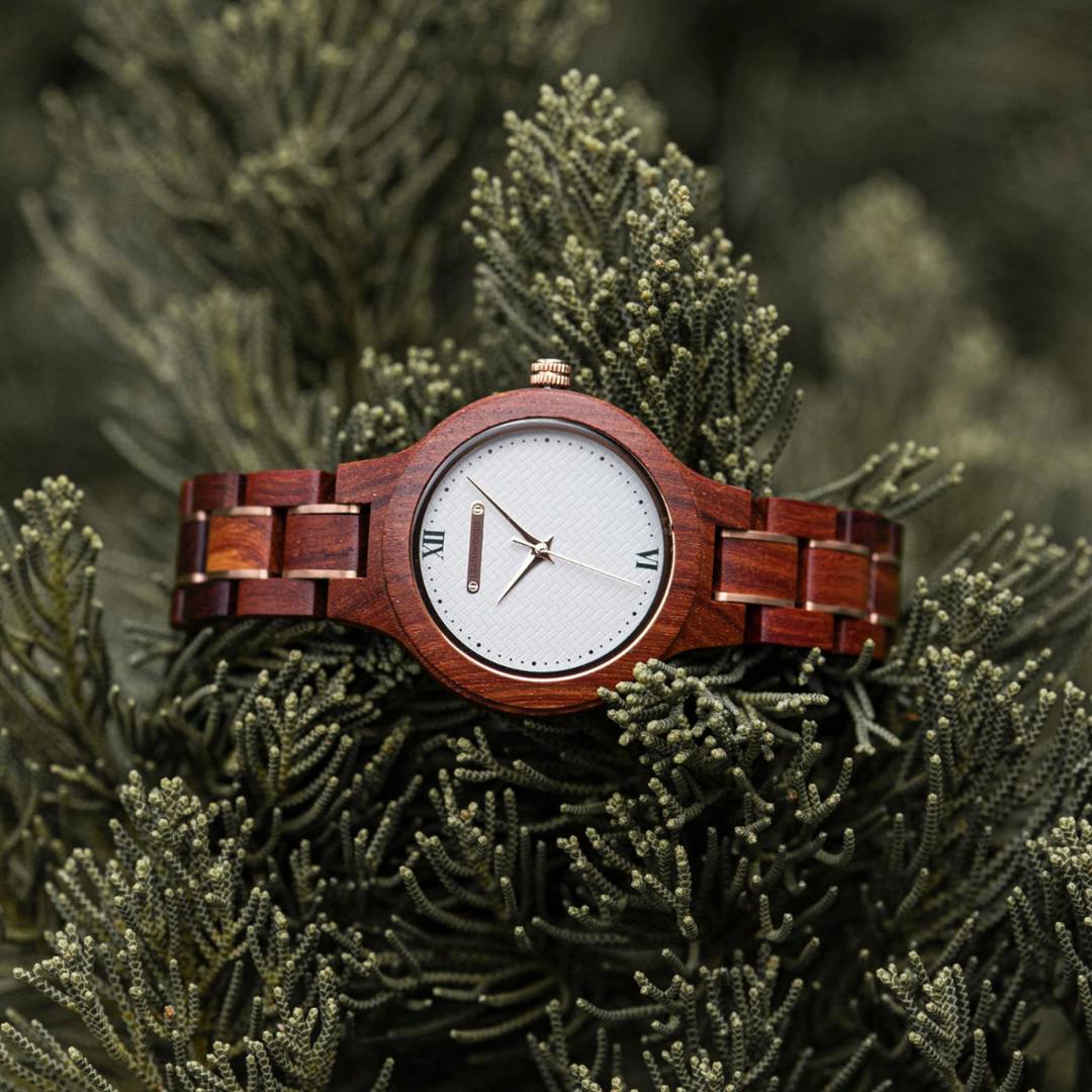Scarlet - Wooden Watch