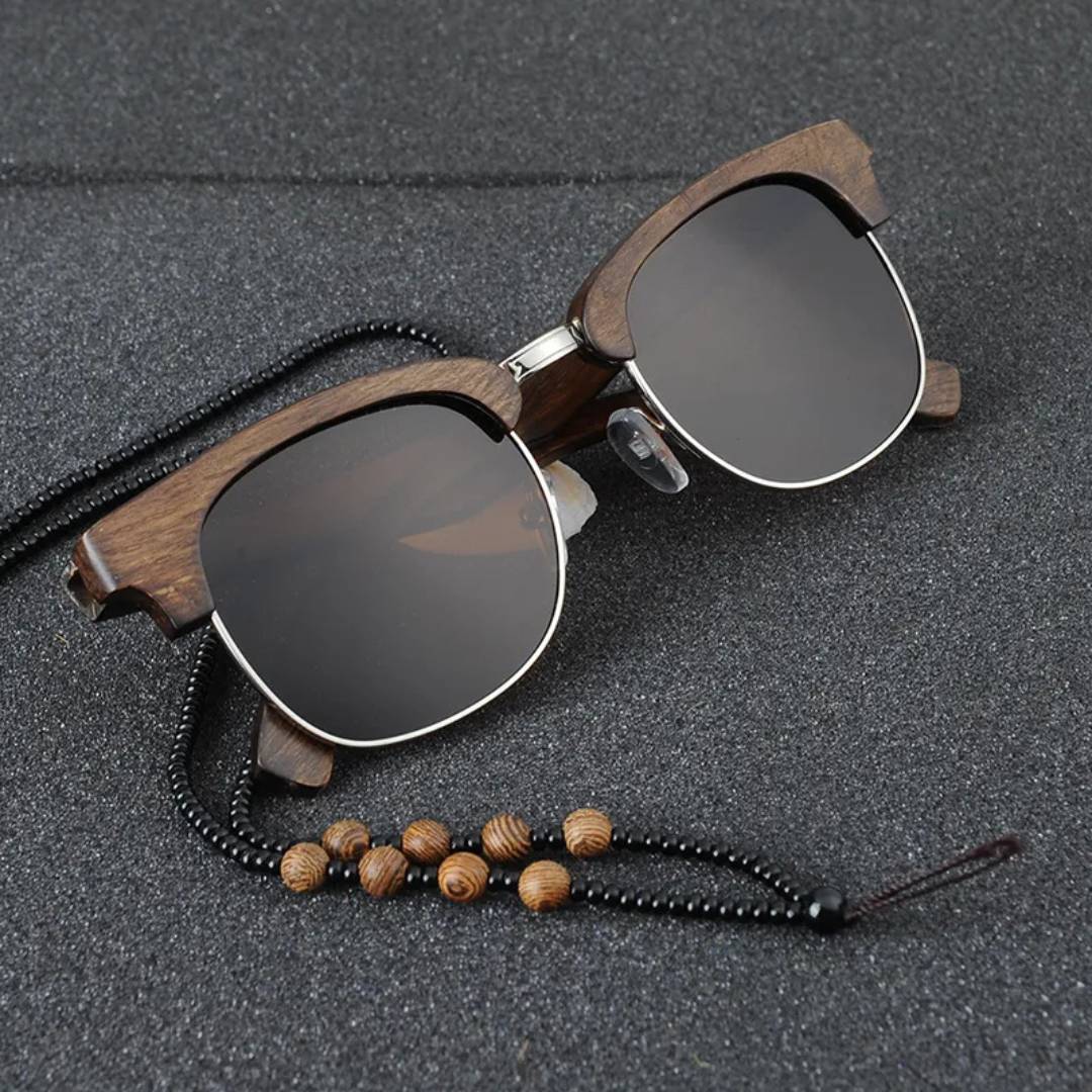 Walnut - Wooden Sunglasses