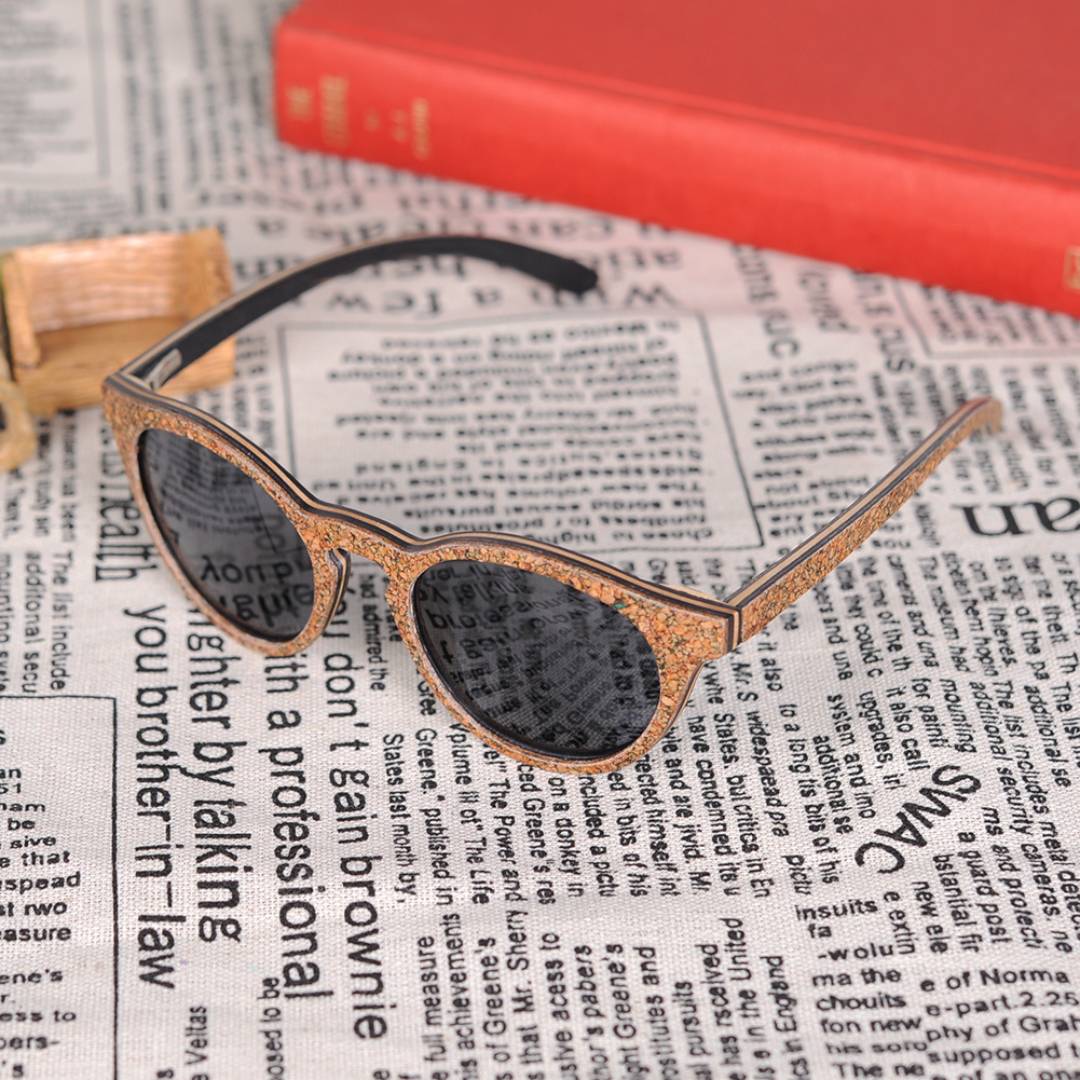 Pebble - Wooden Sunglasses