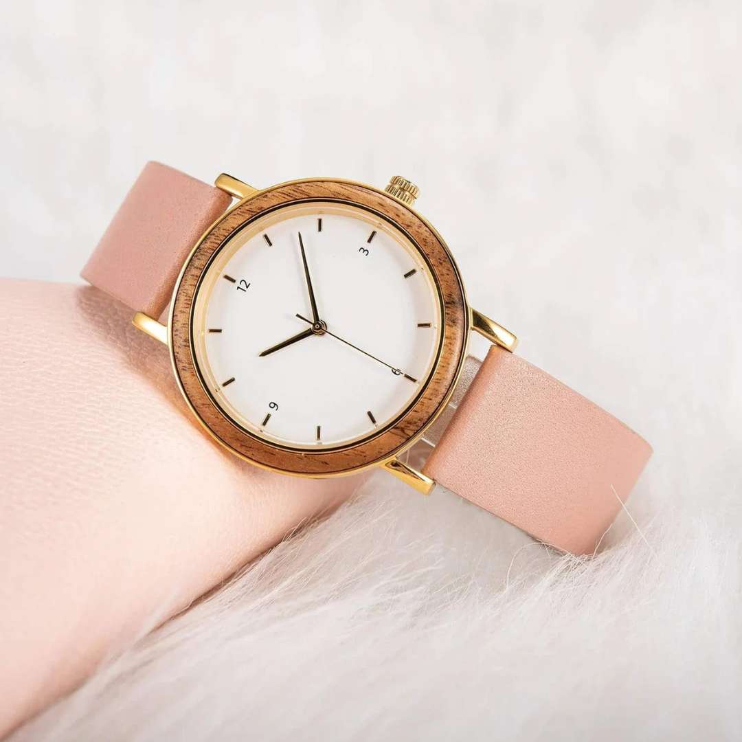 Flora - Wooden Watch