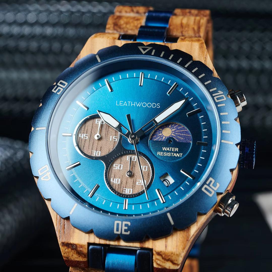 Neptune - Wooden Watch