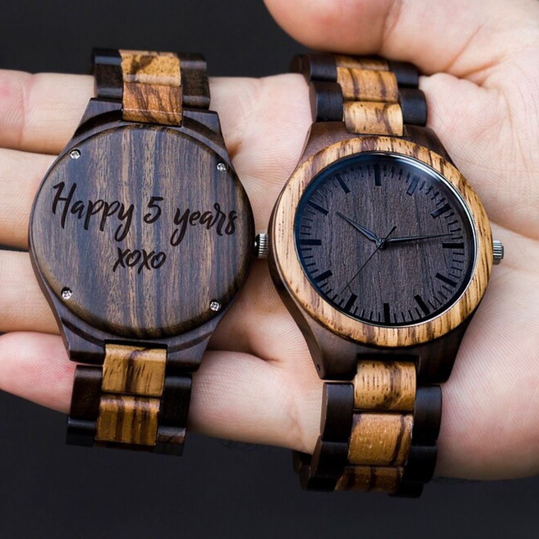 Autumn - Wooden Watch