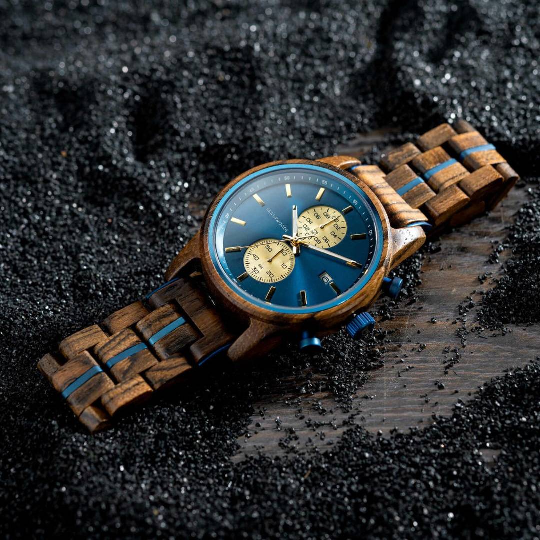 Blue Jay - Wooden Watch