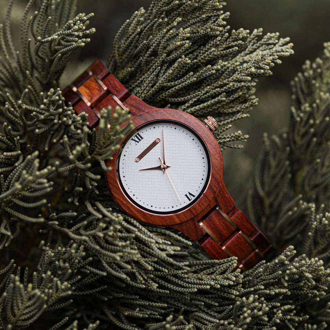 Scarlet - Wooden Watch