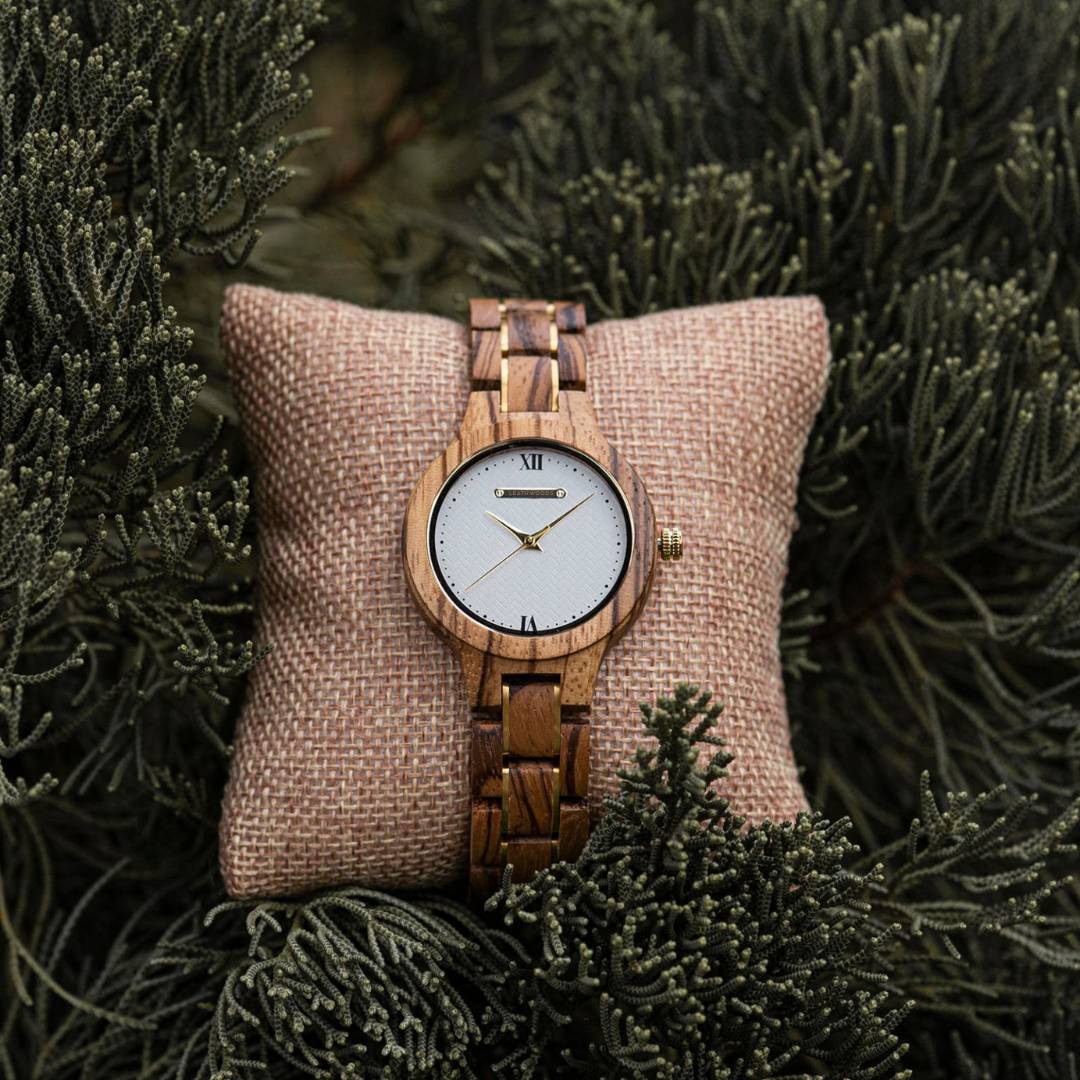 Zebra - Wooden Watch