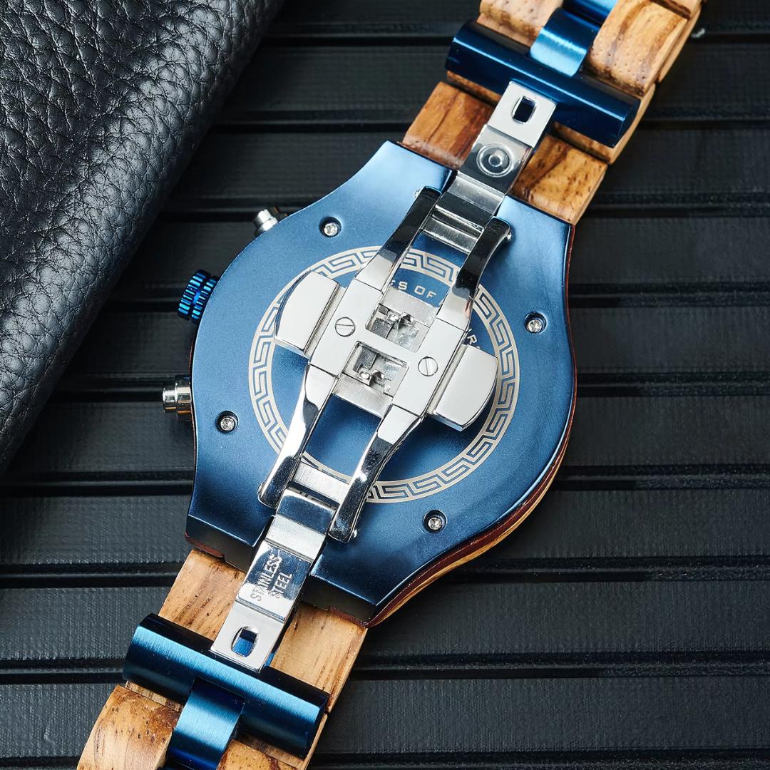 Neptune - Wooden Watch