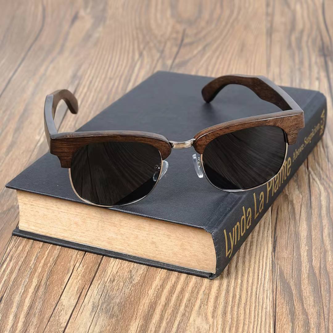 Walnut - Wooden Sunglasses