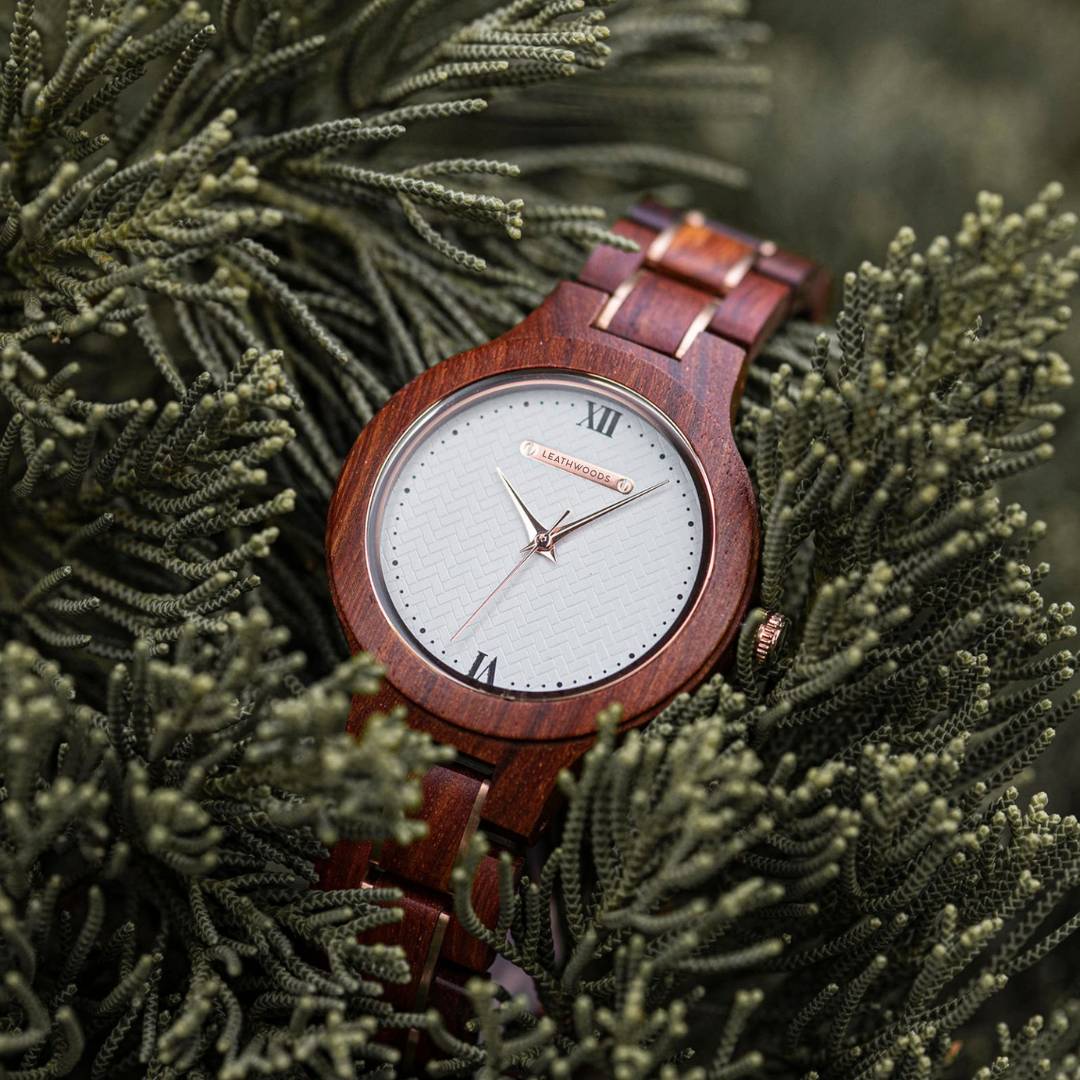 Scarlet - Wooden Watch