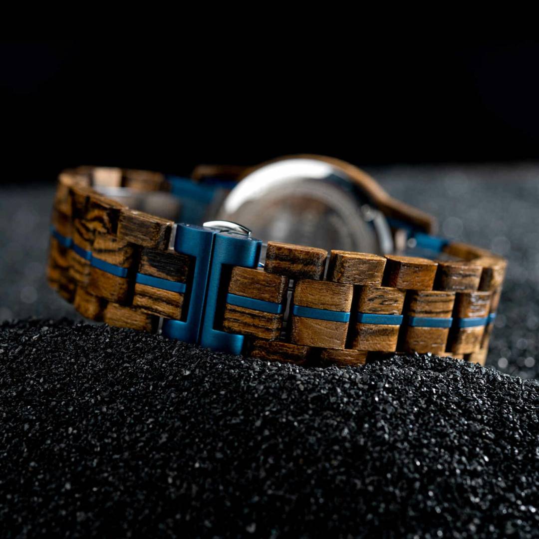 Blue Jay - Wooden Watch