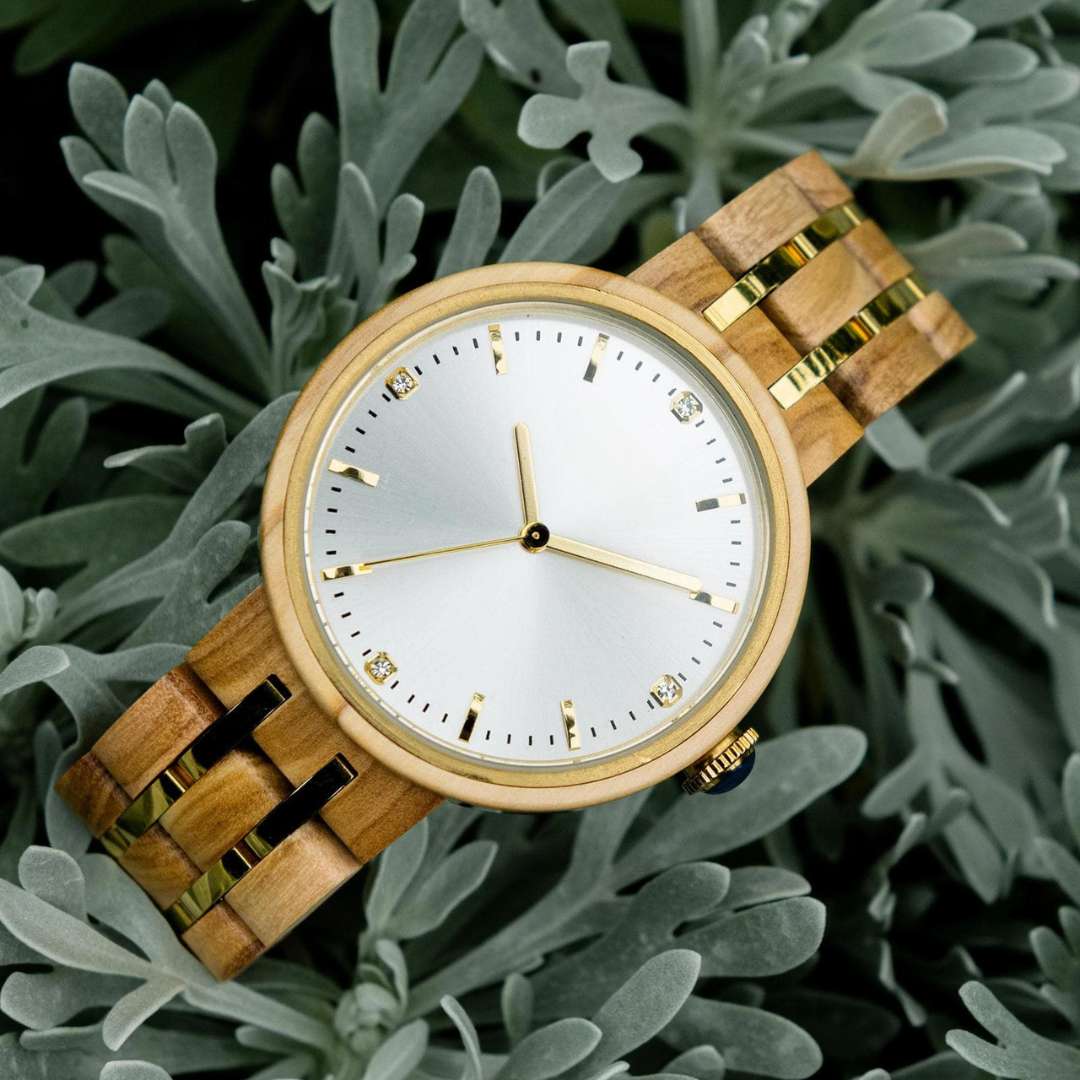 Olivia- Wooden Watch