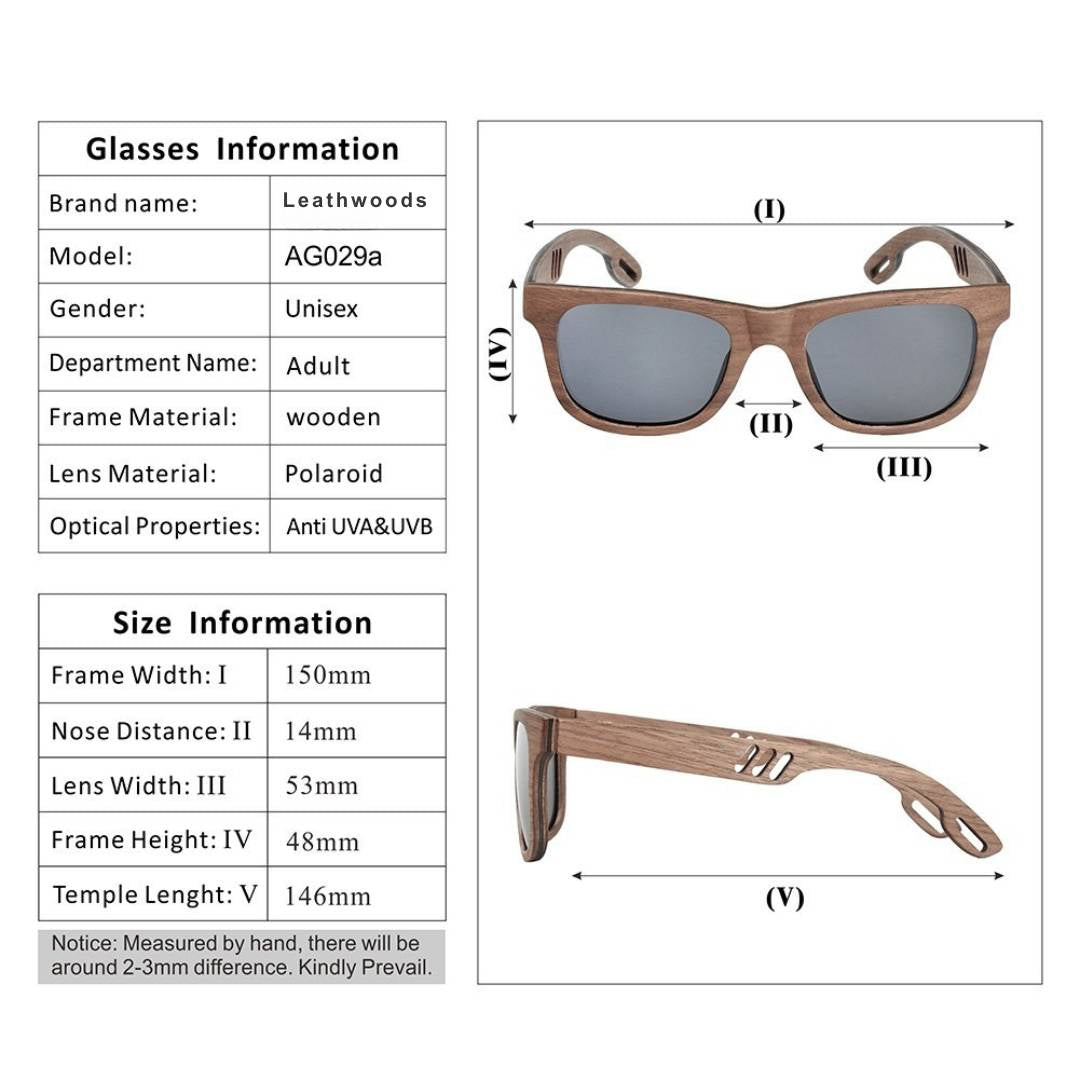 Bear - Wooden Sunglasses