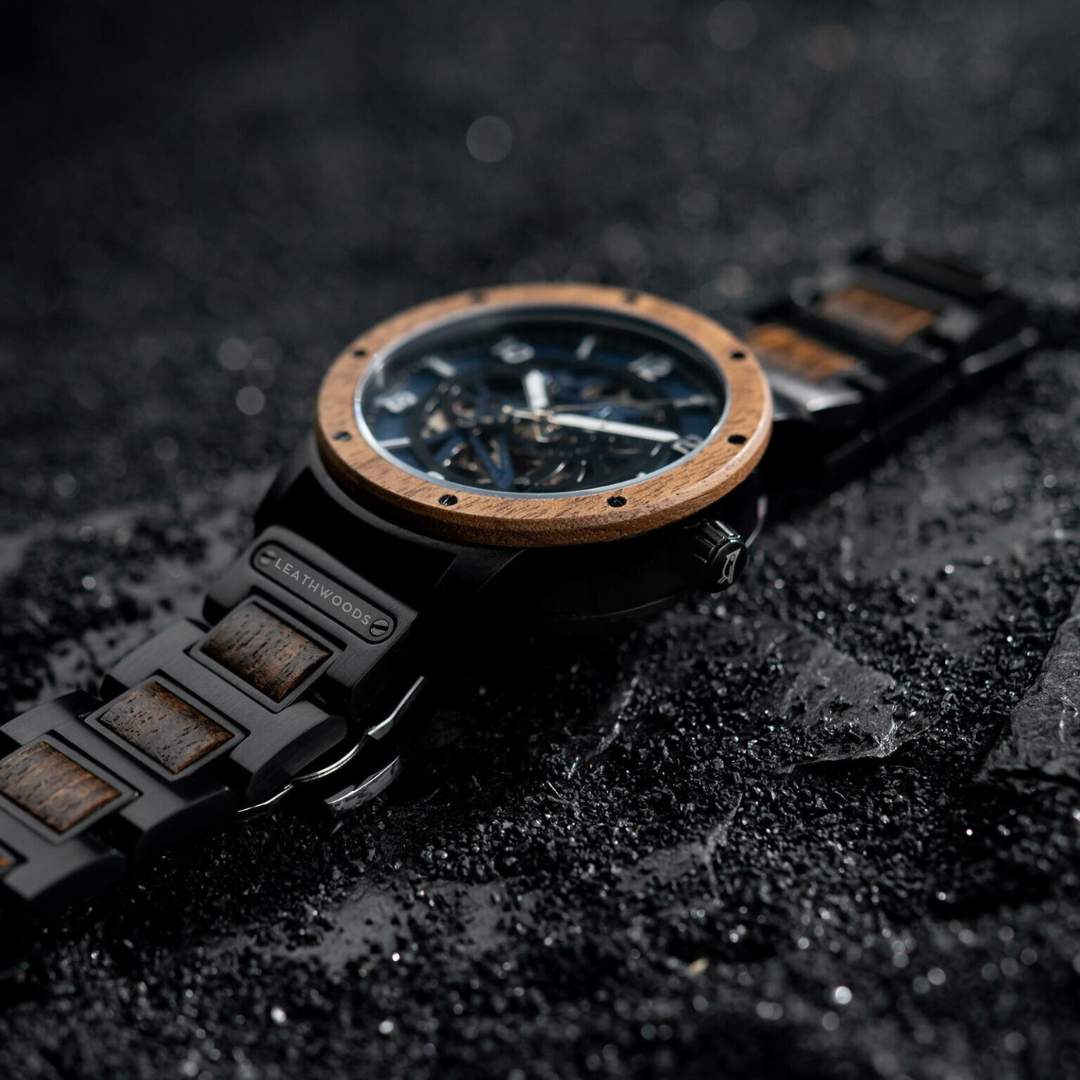 Skeleton X - Wooden Watch