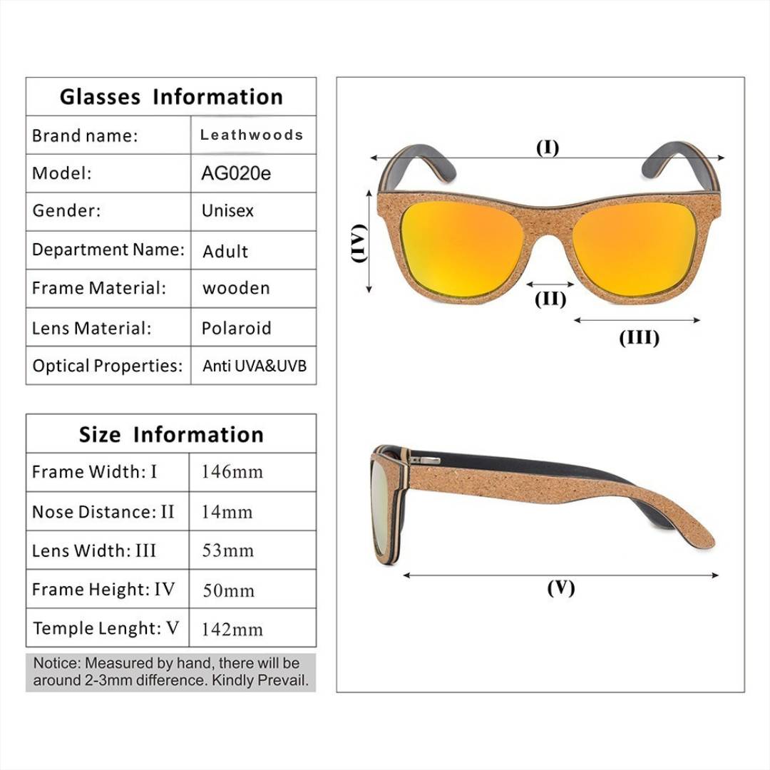 Citrine - Wooden Sunglasses