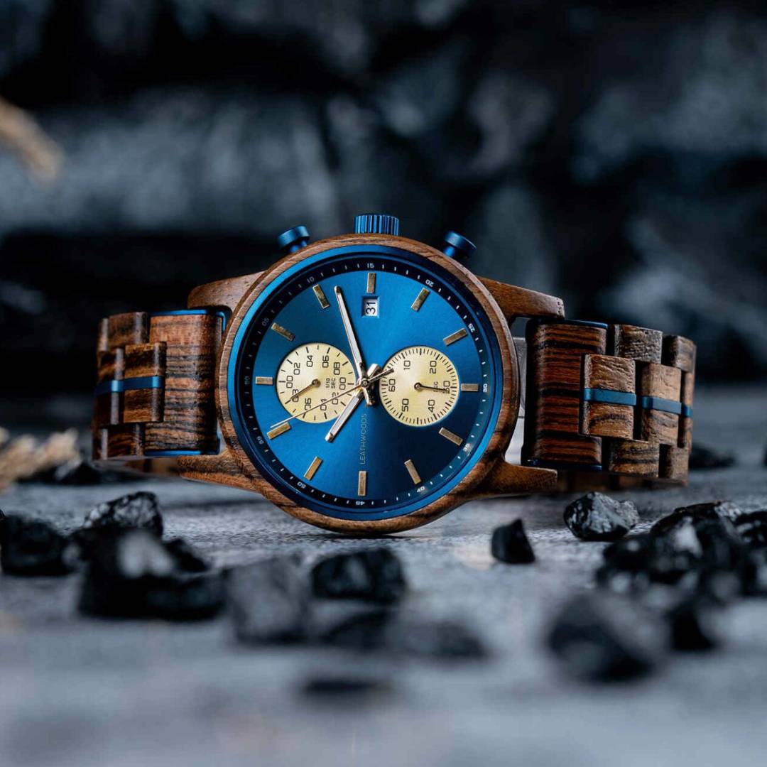 Blue Jay - Wooden Watch