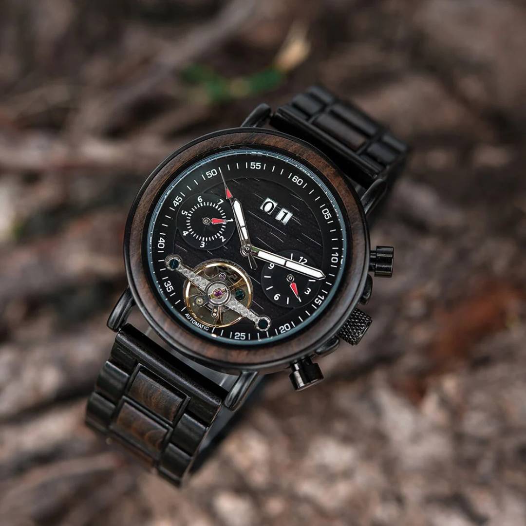 Espresso - Wooden Watch