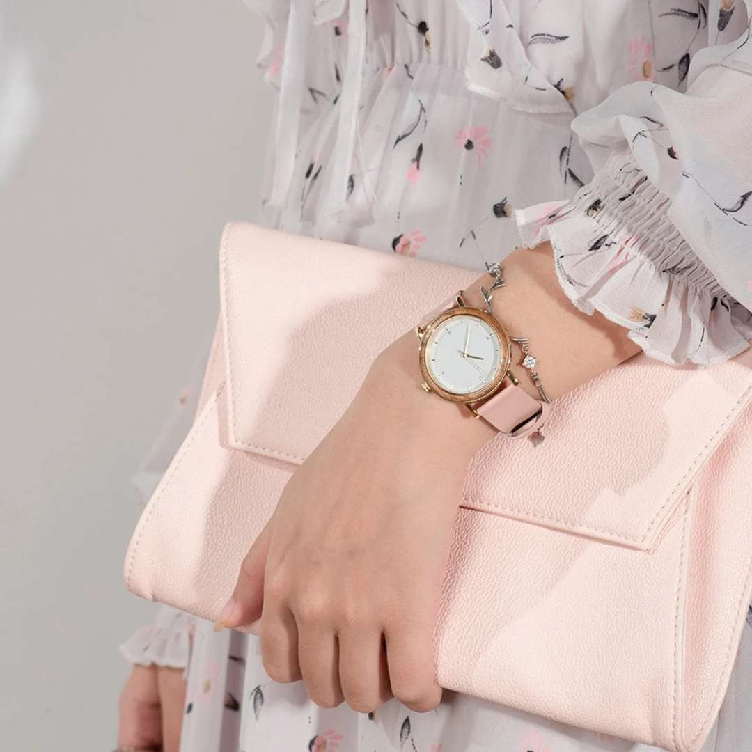 Flora - Wooden Watch