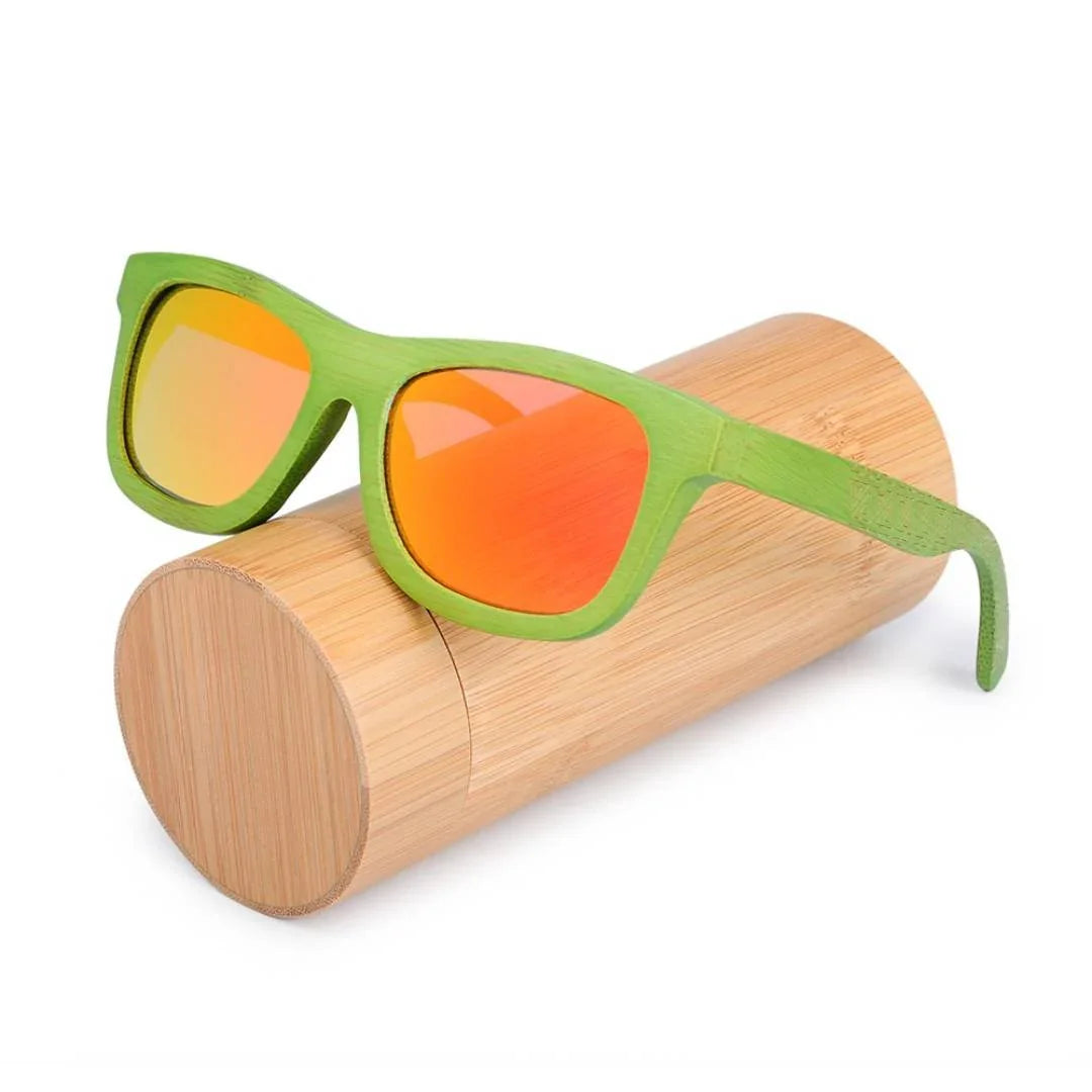 Parrot - Wooden Sunglasses - LEATHWOODS