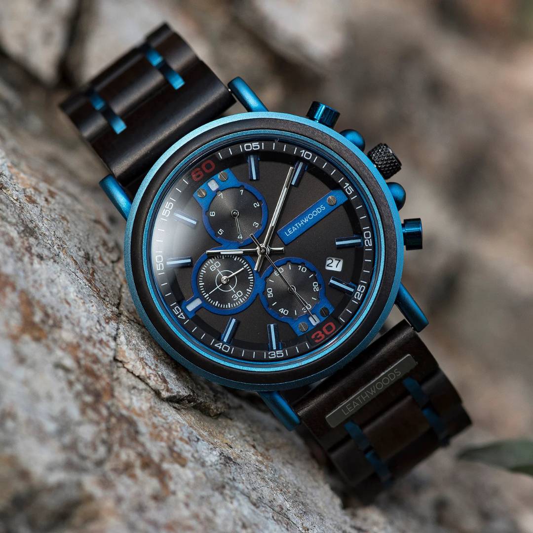 Azure - Wooden Watch