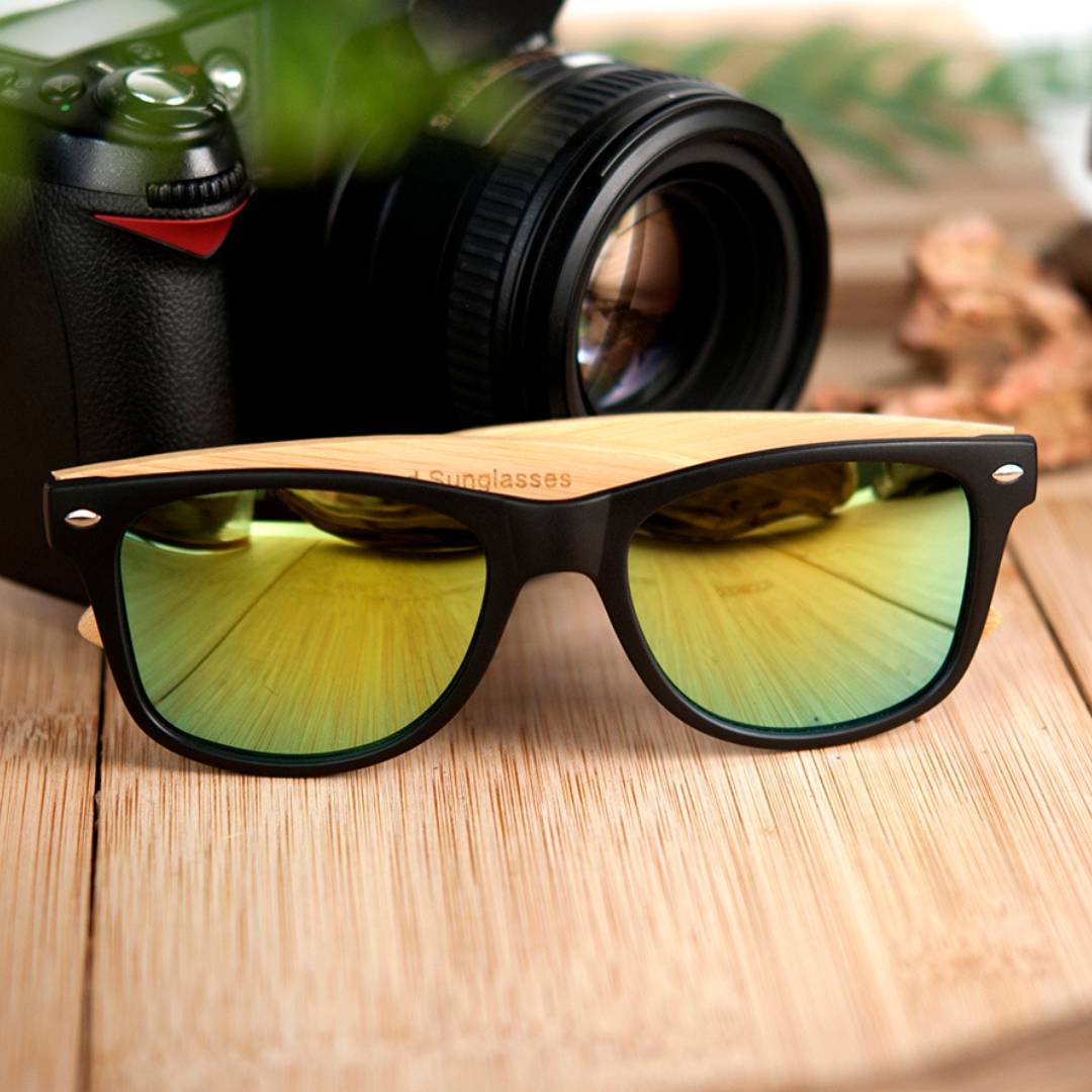 Jade - Wooden Sunglasses
