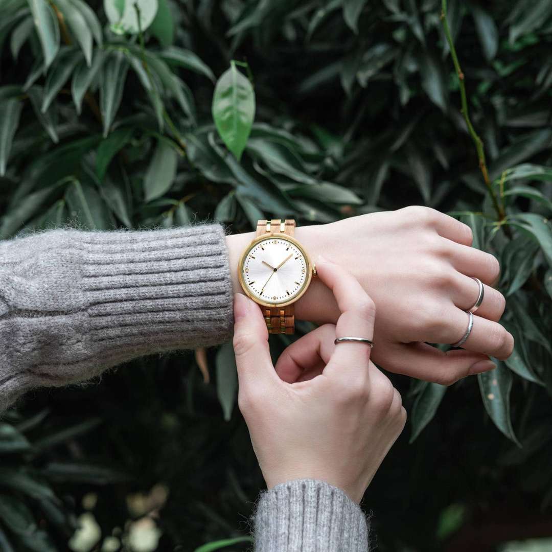 Olivia- Wooden Watch