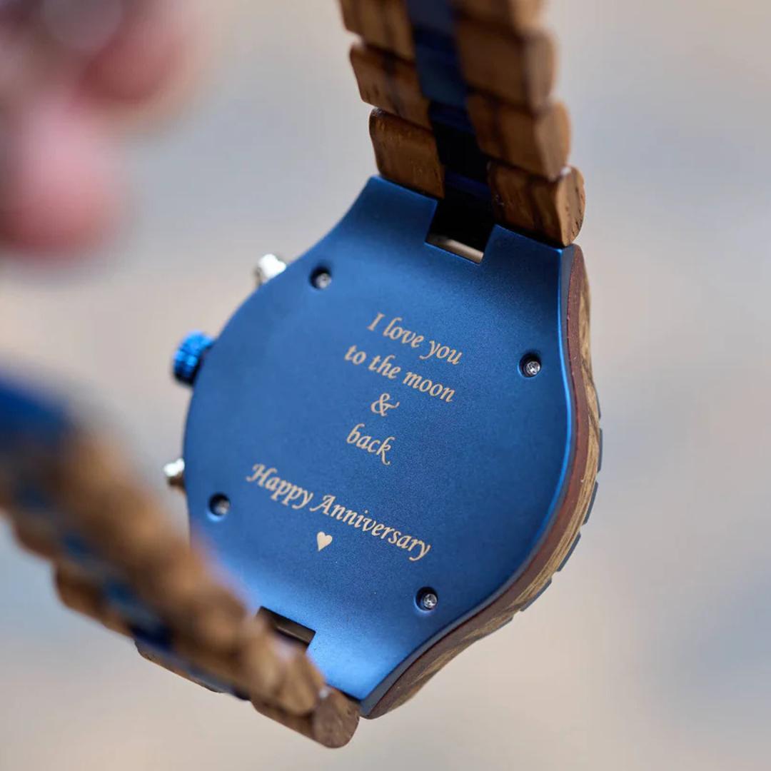 Neptune - Wooden Watch