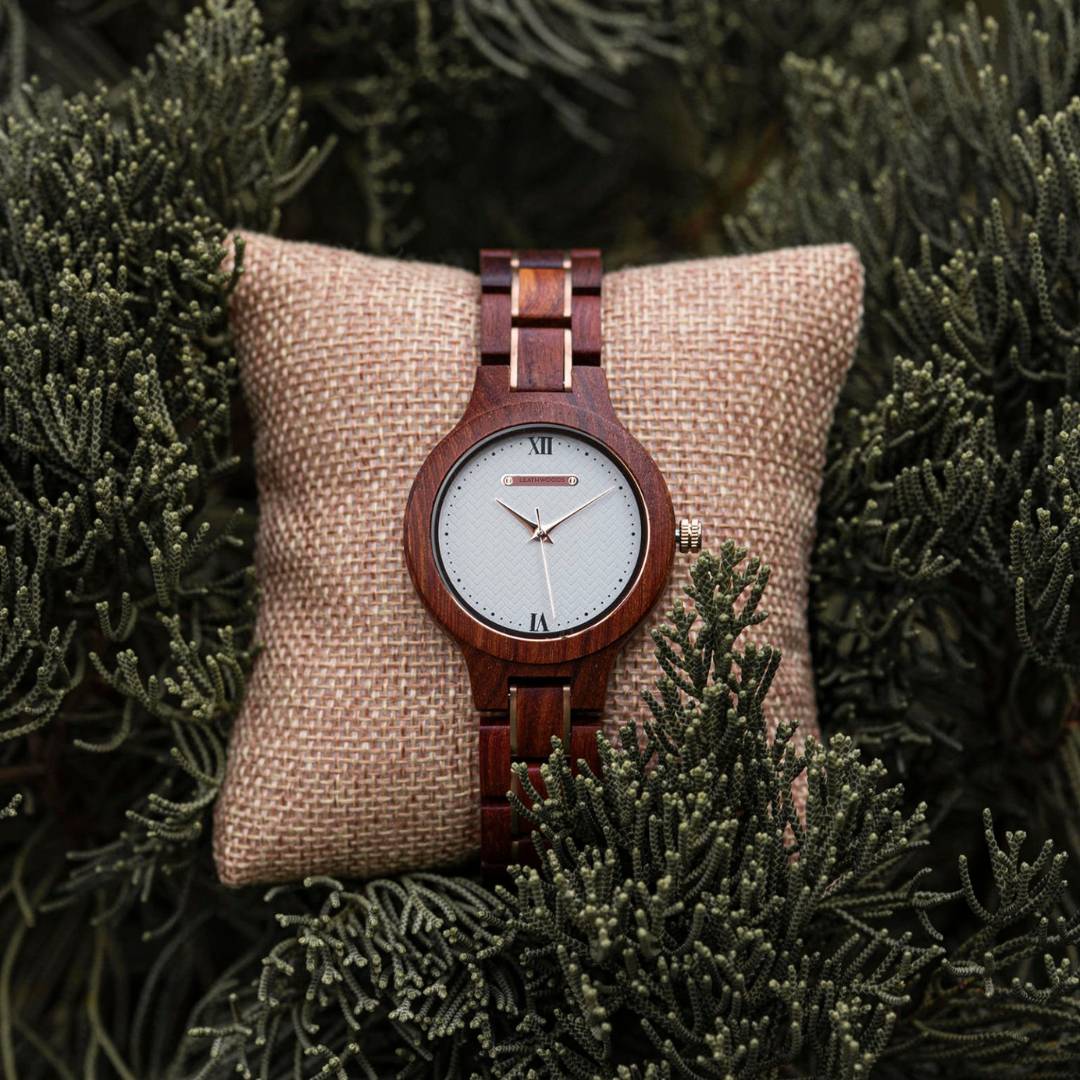 Scarlet - Wooden Watch