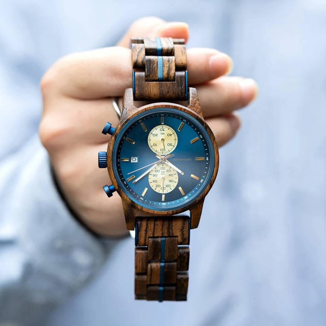 Blue Jay - Wooden Watch