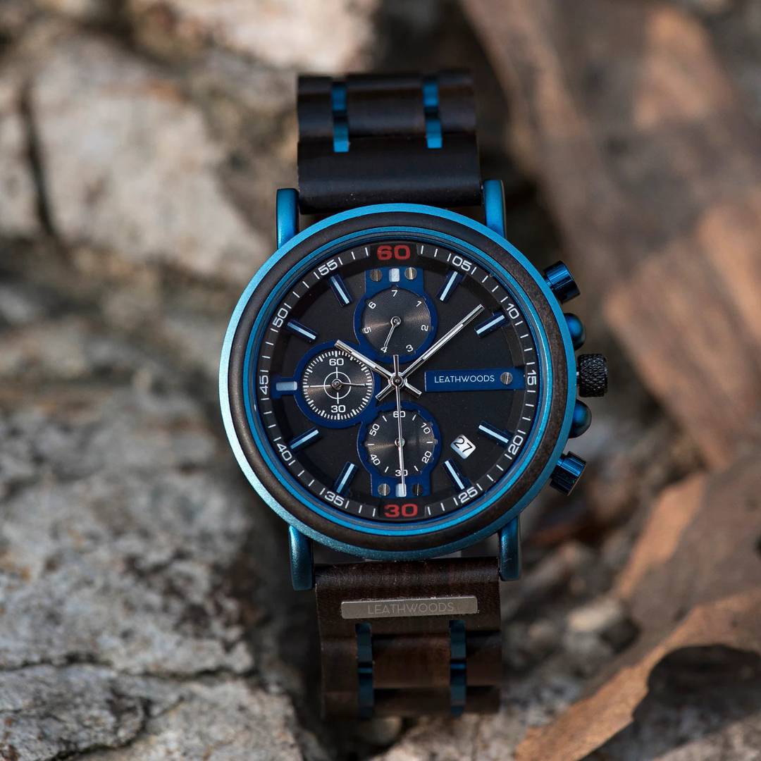 Azure - Wooden Watch