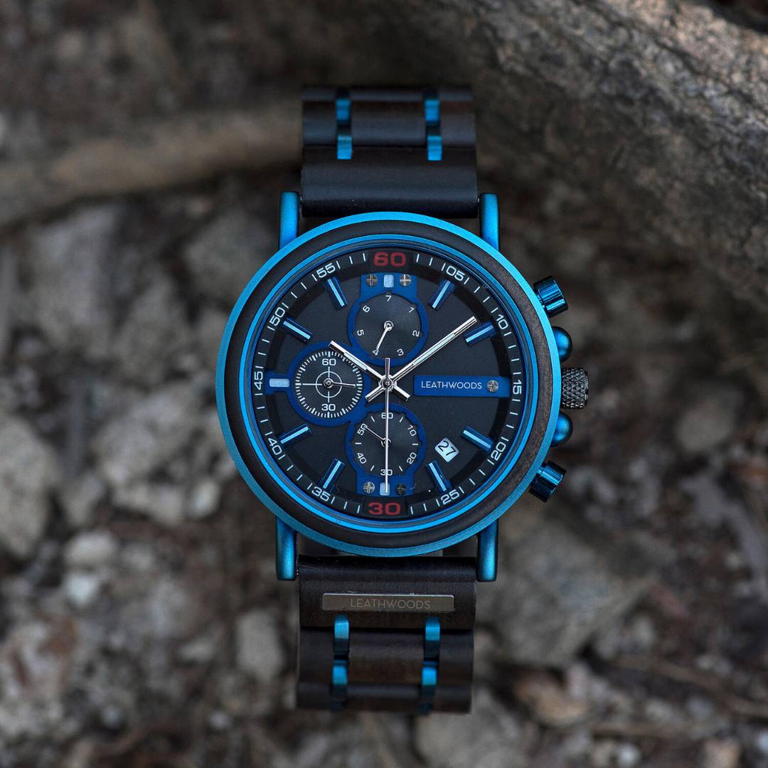 Azure - Wooden Watch