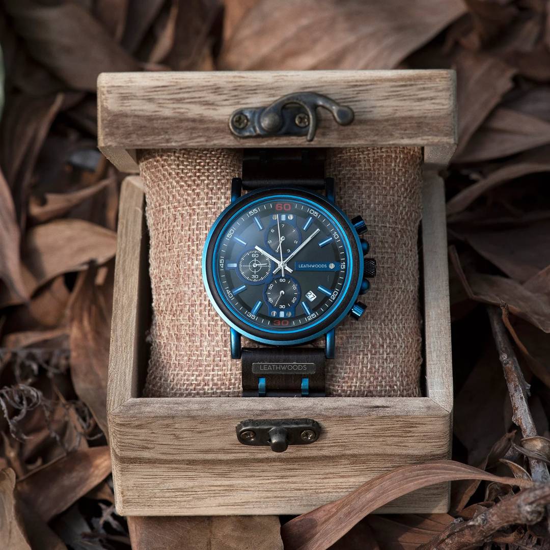 Azure - Wooden Watch