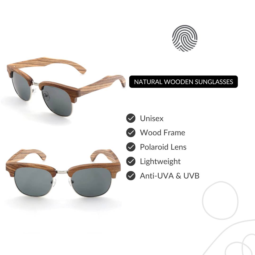 Safari - Wooden Sunglasses