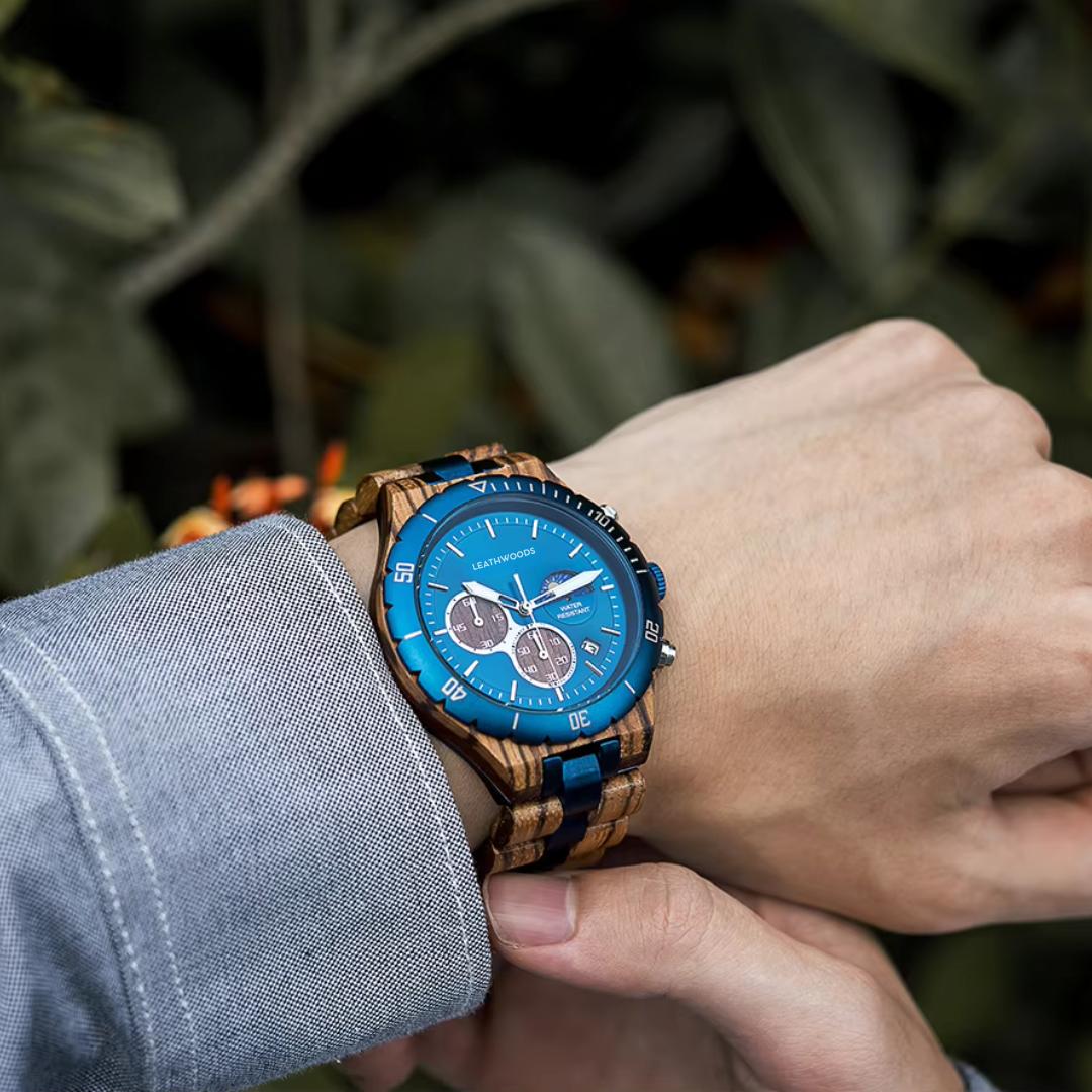 Neptune - Wooden Watch