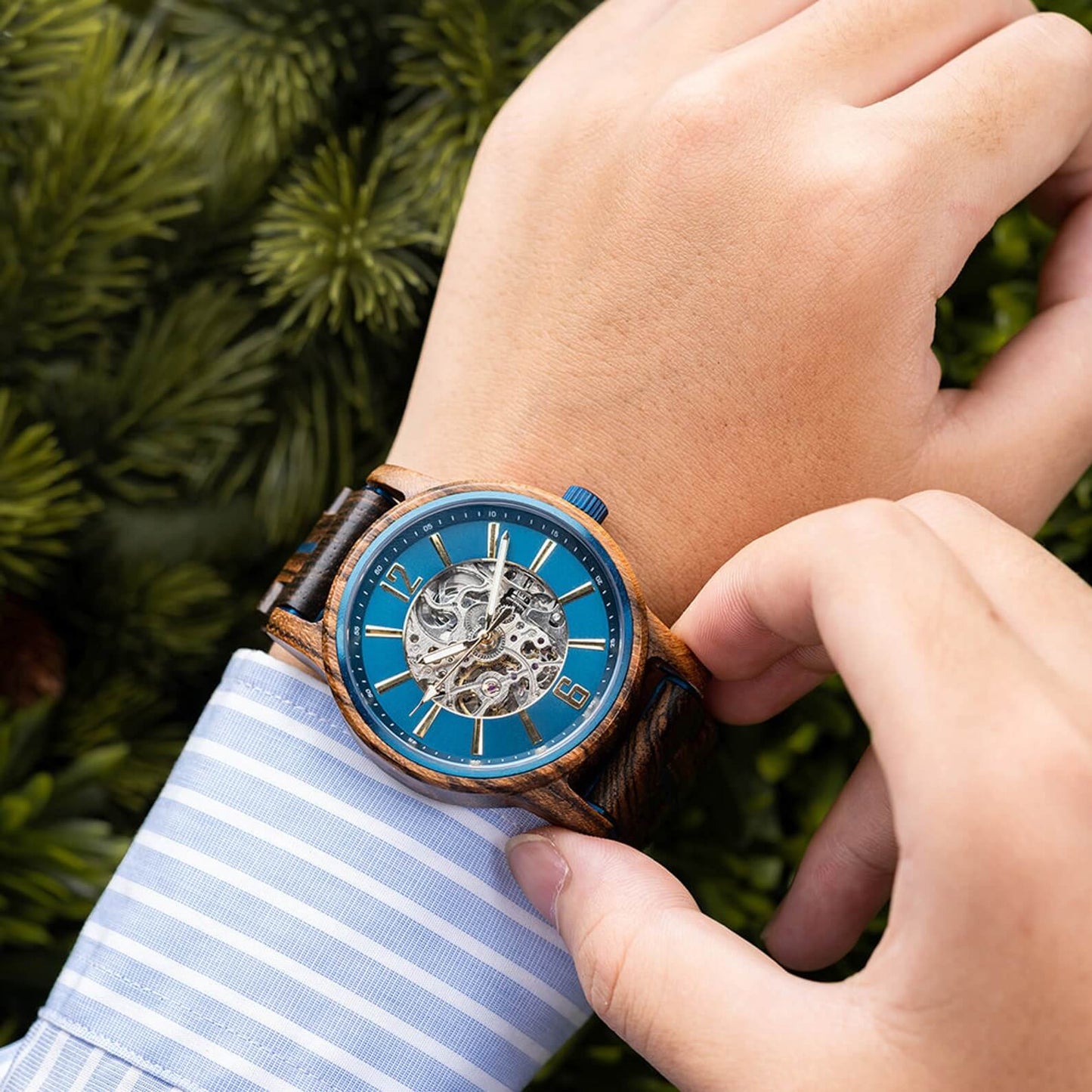 Ocean - Wooden Watch