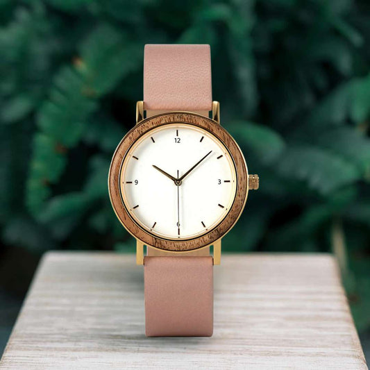 Flora - Wooden Watch