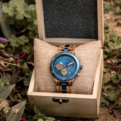 Neptune - Wooden Watch