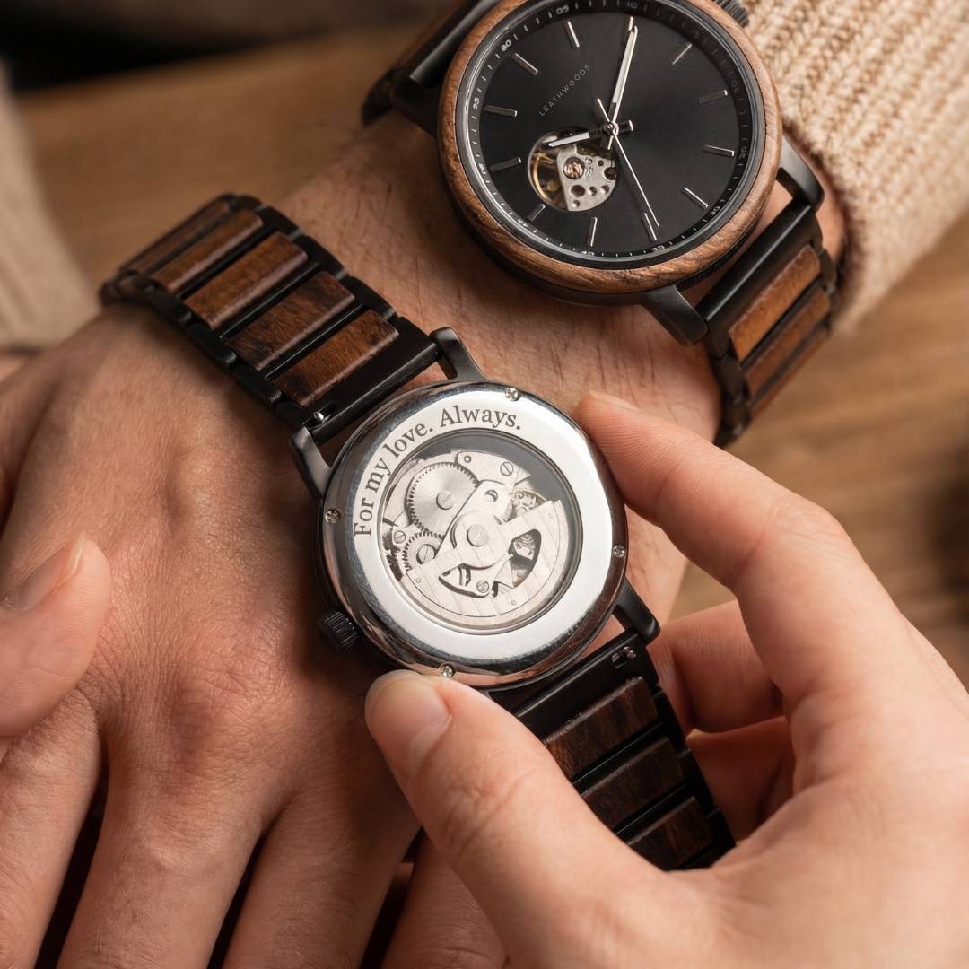 Onyx - Automatic Wooden Watch