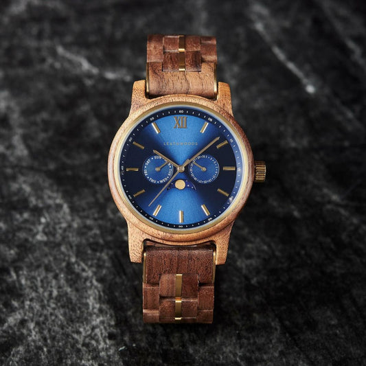 Starry Night - Wooden Watch