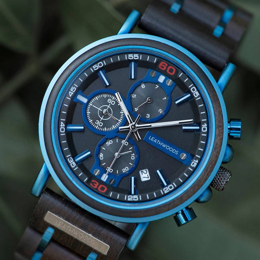 Azure - Wooden Watch