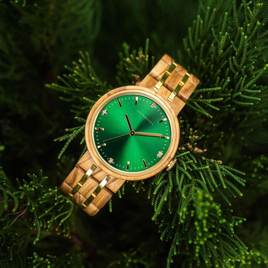 Fern - Wooden Watch - LEATHWOODS
